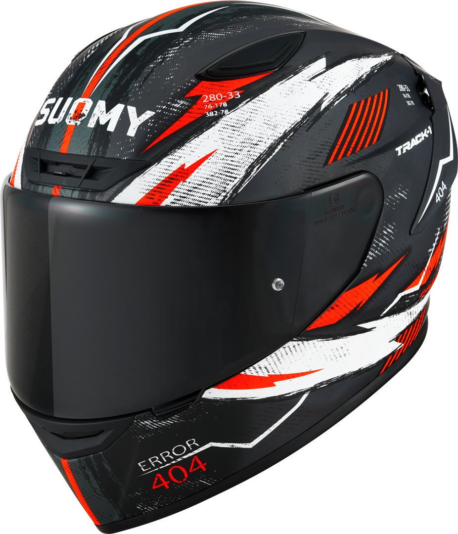 Suomy Track-1 404 Kask Gri/Siyah