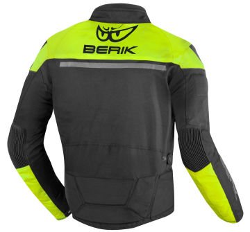 Berik Tourer Evo Waterproof Motosiklet Mont Siyah/Sarı