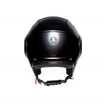 Agv Orbyt Solid Matt Black Açık Kask