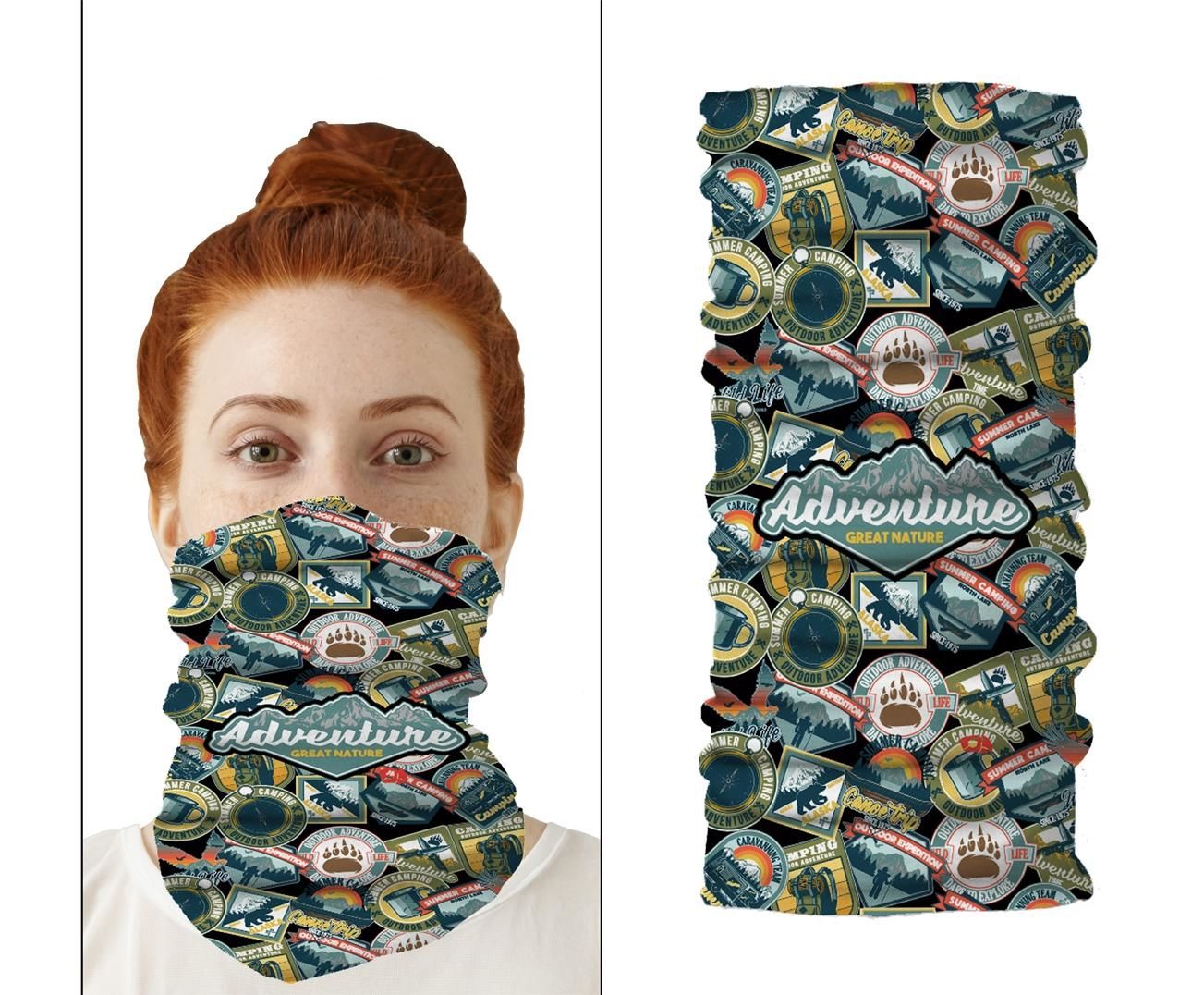 Pirate & Parrot Nola Unisex Bandana
