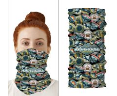Pirate & Parrot Nola Unisex Bandana