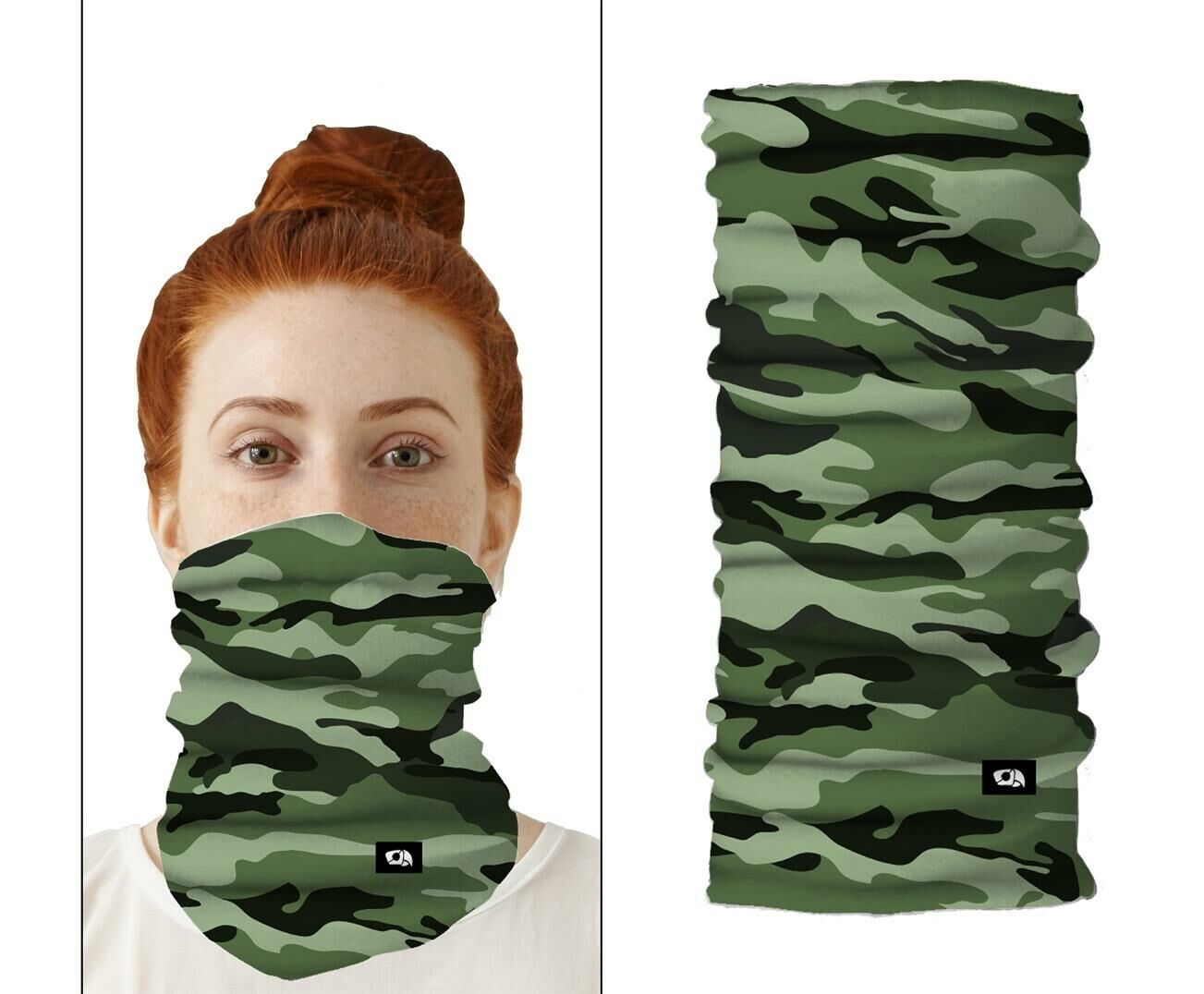 Pirate & Parrot Greencamo Unisex Bandana