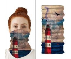 Pirate & Parrot Lighthouse Bandana