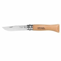 Opinel Inox 6 No Kayın Saplı Paslanmaz Çelik Çakı