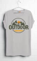 Milo Resta Kamp Temalı Baskılı T-shirt