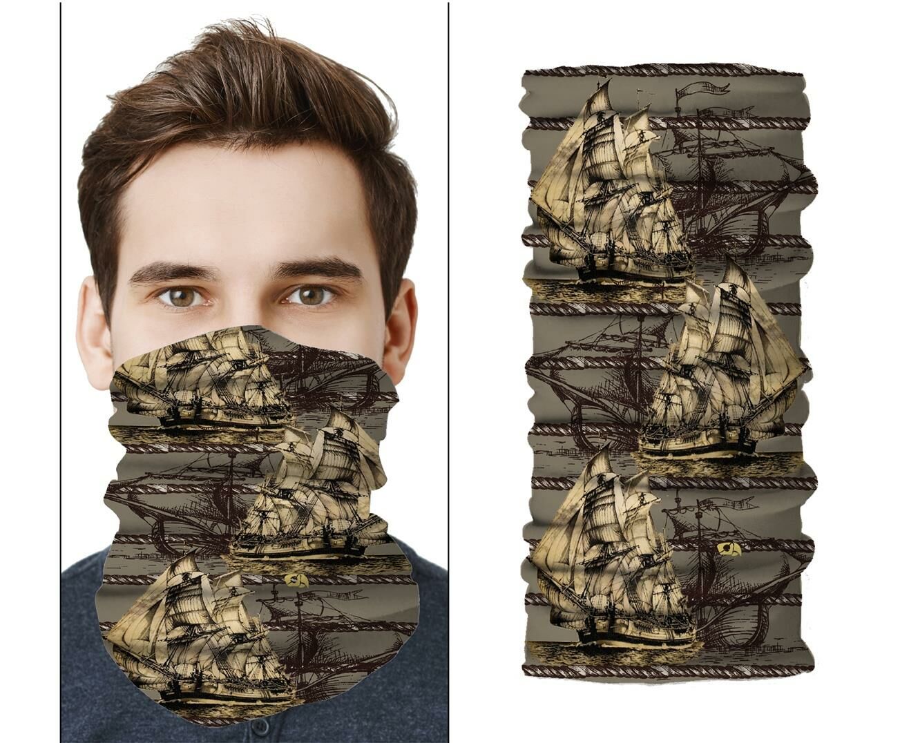Pirate & Parrot Evan Bandana