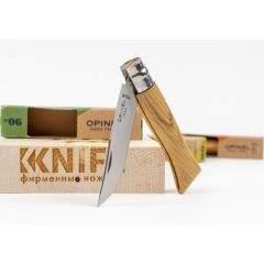 Opinel İnox No 6 Meşe Saplı Paslanmaz Çelik Çakı