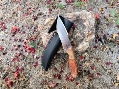 Nomads 1020 El Yapımı N690 Çelik Bushcraft Bıçak Av ve Kamp Bıçağı