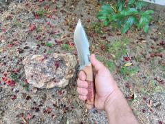 Nomads 1020 El Yapımı N690 Çelik Bushcraft Bıçak Av ve Kamp Bıçağı