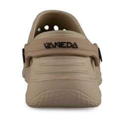 Vaneda Hybrid 5512 Kadın Eva Sandalet Terlik Sahra Bej