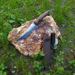 El Yapımı Bushcraft Bıçak Av ve Kamp Bıçağı - Avcı Model