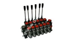 6PC100 3/4 Altılı 120 lt Dilimli Kumanda Kolu