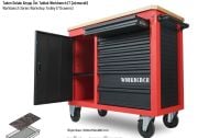 İZELTAŞ  Takım Dolabı Ahşap Üst Tablalı Workbench (7 Çekmeceli)  8247 32 1007