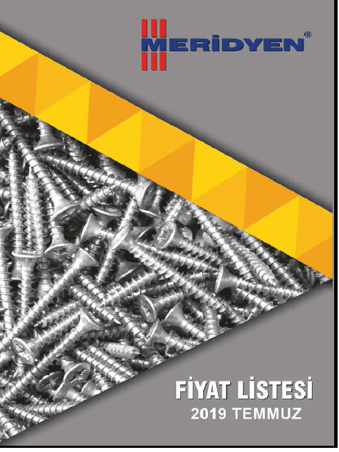 FİYAT LİSTESİ-MERİDYEN-TEMMUZ 2019