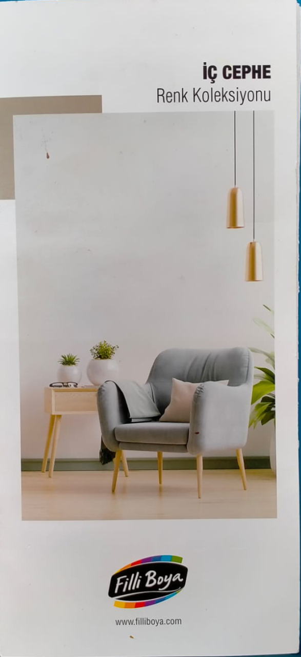 FİLLİ BOYA İÇ CEPHE RENK KARTELASI