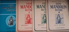 Yeni Mandolin Metodu 1-2-3-4 SET  A.Saydam-Saip Egüz