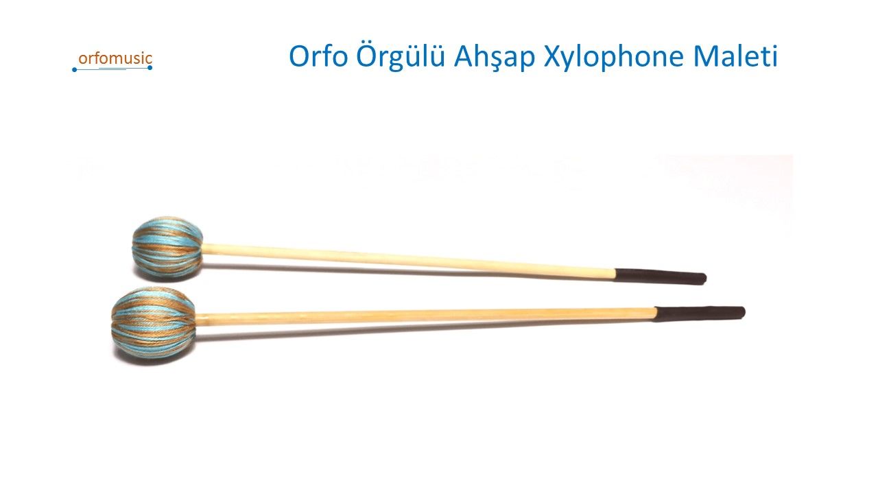 ORFO Örgülü Ahşap Ksilifon Maleti/xylophone