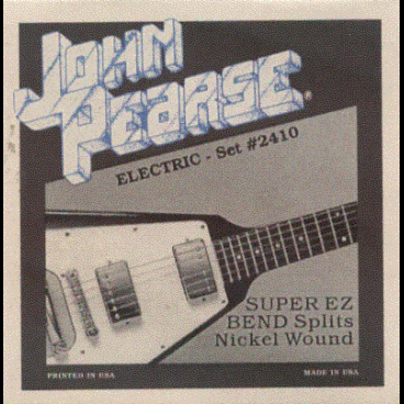 John Pearse Elektro Gitar Teli 2410 (09-046) ( Super E Z Bend Splits ) 