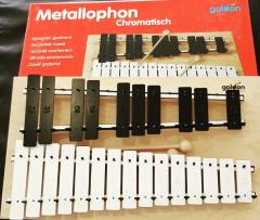 Goldon Metalofon / Glocken Spiel Chromatic, metal tuşlu ksilofon