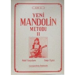 Yeni Mandolin Metodu 2 Akif Saydam Saip Egüz