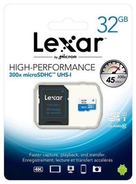Lexar 32GB MICROSDHC 300X