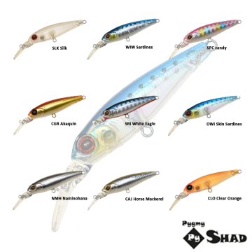 Jackson PYGMY BOX Shad 44mm 2.6gr CLO