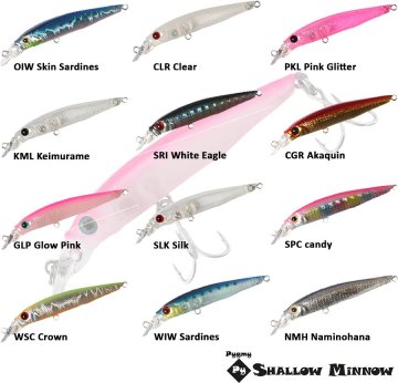 Jackson PYGMY BOX Shallow Minnow 46mm 1.8gr NMH