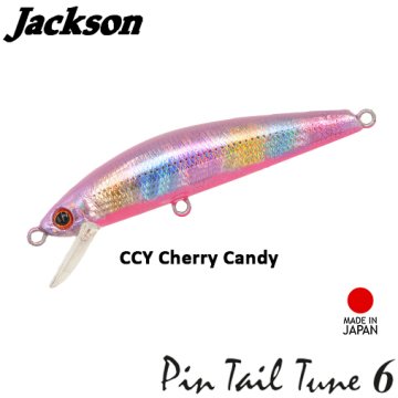 Jackson ''Pin Tail Tune 6'' 5.5cm 6gr CCY