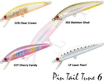 Jackson ''Pin Tail Tune 6'' 5.5cm 6gr CCY