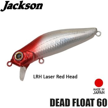 Jackson ''DEAD FLOAT 60'' 60mm 5.7gr LRH