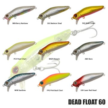 Jackson ''DEAD FLOAT 60'' 60mm 5.7gr PCH