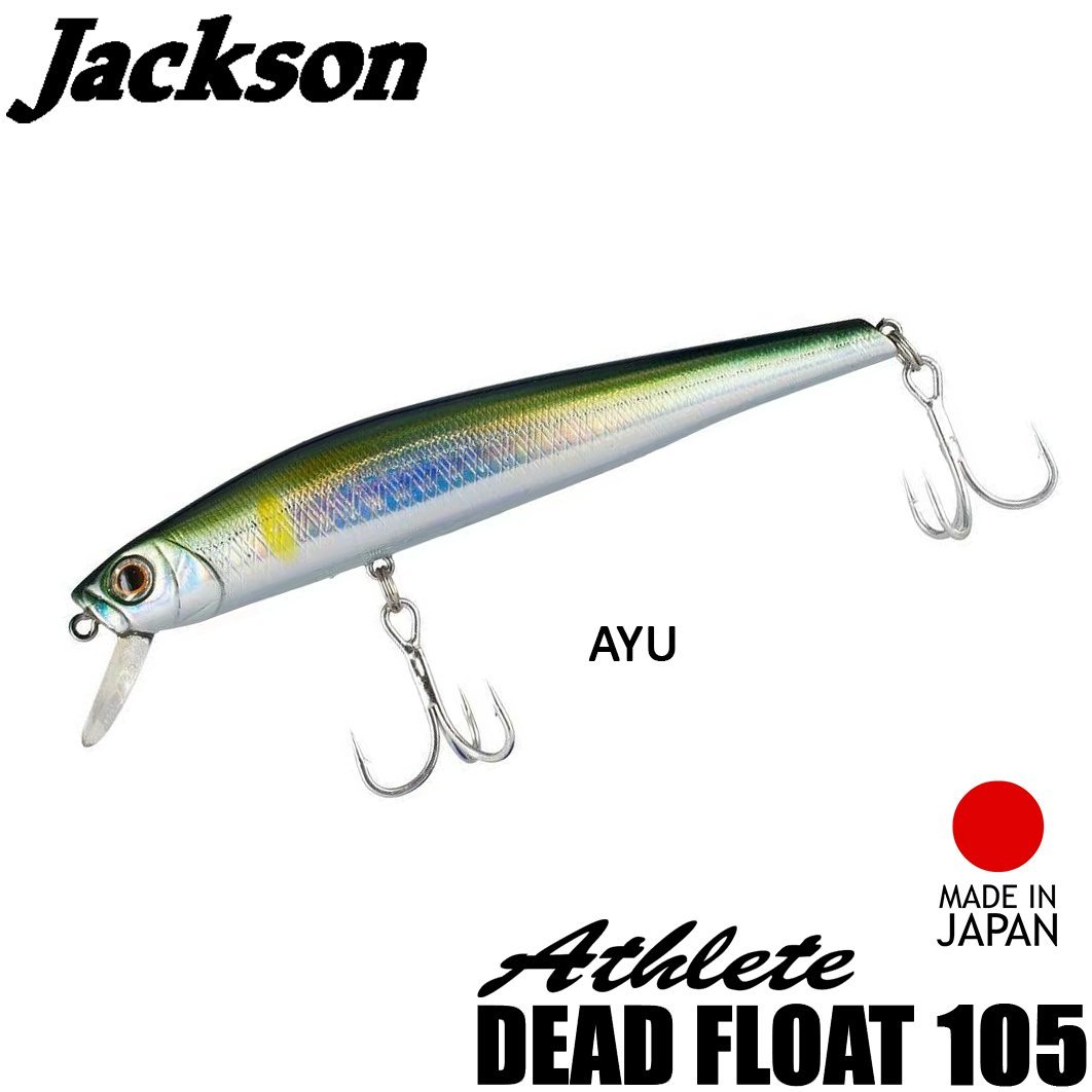 Jackson ''ATHLETE Dead Float 105'' 105mm 10.5gr AYU