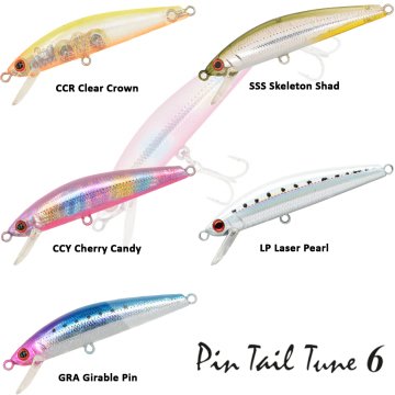 Jackson ''Pin Tail Tune 6'' 5.5cm 6gr GRA