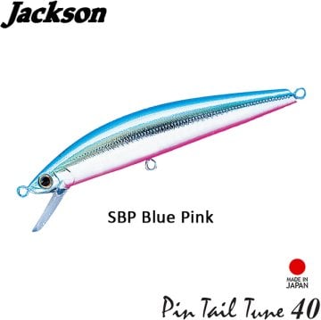 Jackson ''PIN TAIL TUNE 40'' 12cm 40gr SBP