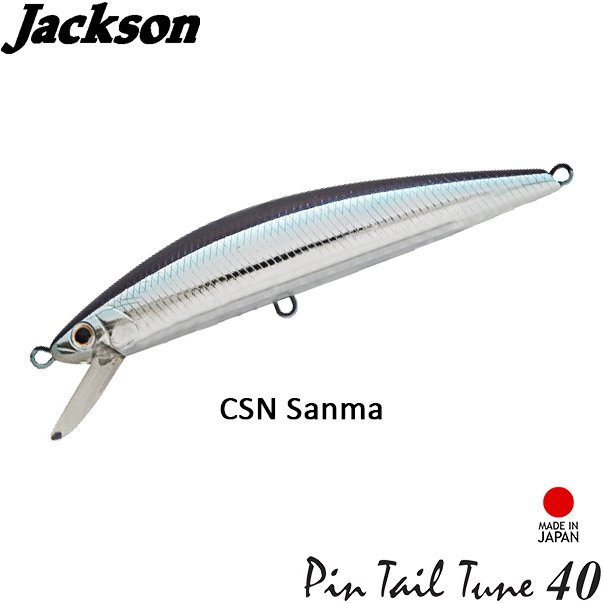 Jackson ''PIN TAIL TUNE 40'' 12cm 40gr CSN