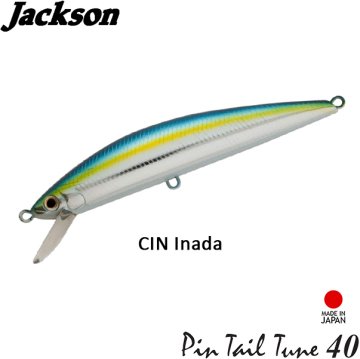 Jackson ''PIN TAIL TUNE 40'' 12cm 40gr CIN
