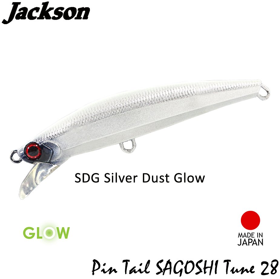 Jackson ''Pin Tail SAGOSHI Tune 28'' 90mm 28gr SDG