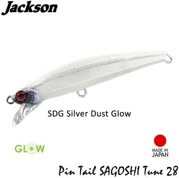 Jackson ''Pin Tail SAGOSHI Tune 28'' 90mm 28gr SDG