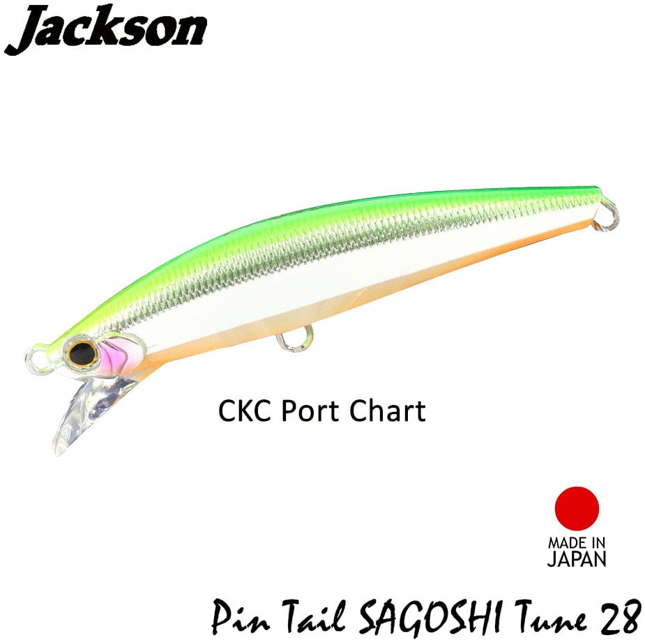Jackson ''Pin Tail SAGOSHI Tune 28'' 90mm 28gr CKC