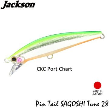 Jackson ''Pin Tail SAGOSHI Tune 28'' 90mm 28gr CKC