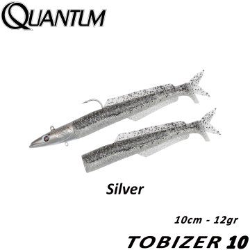 Quantum ''TOBIZER 10'' 10cm 12gr Silver