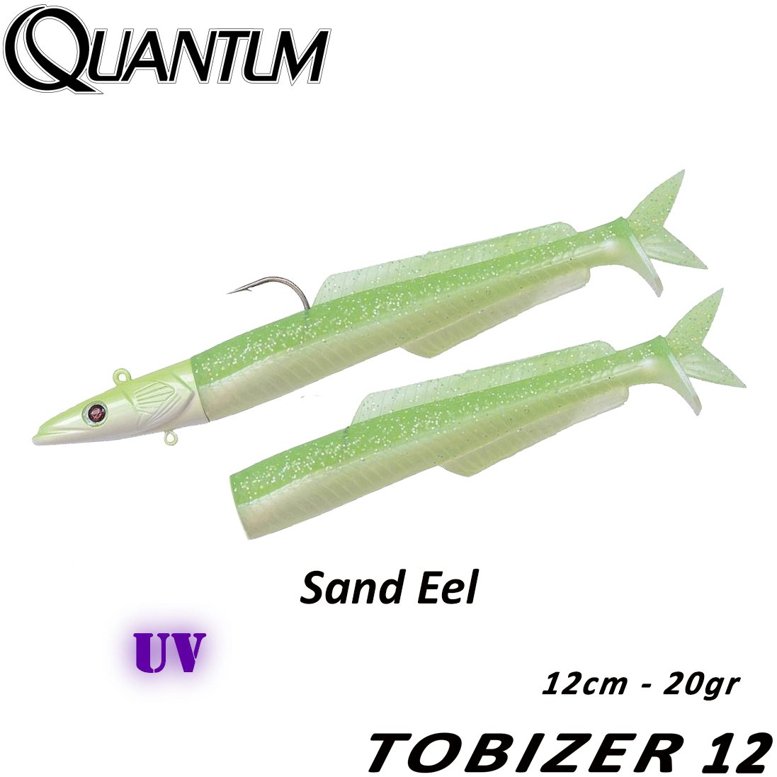 Quantum ''TOBIZER 12'' 12cm 20gr Sand Eel