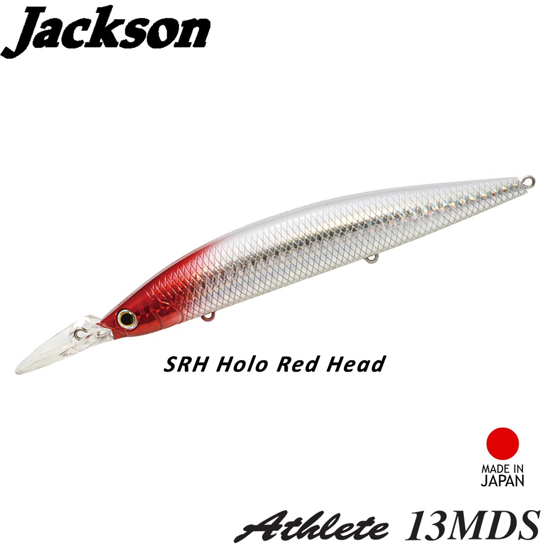 Jackson ''ATHLETE 13MDS'' 130mm 29gr SRH