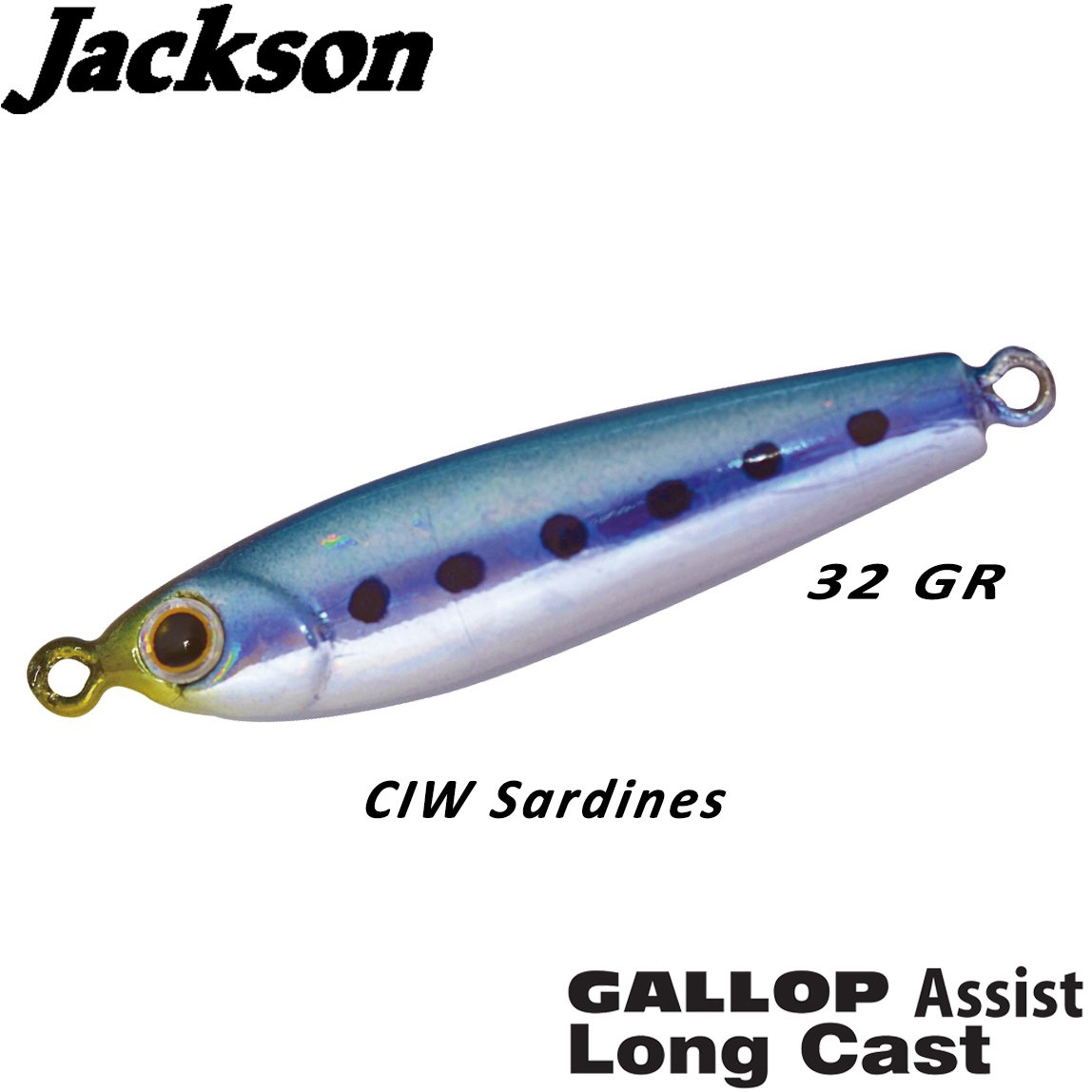 Jackson ''Gallop LONG CAST'' 52mm 32gr CIW