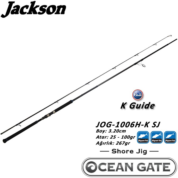 Jackson ''OceanGate JOG-1006H-K SJ'' 3.20m 25-100gr