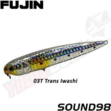 Fujin ''SOUND 98'' 9.8cm 13gr 03T Trans Iwashi