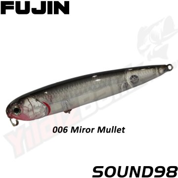 Fujin ''SOUND 98'' 9.8cm 13gr 006 Miror Mullet