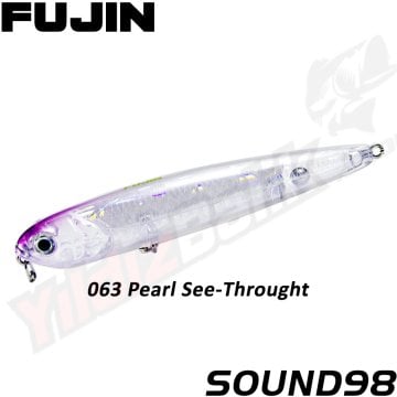 Fujin ''SOUND 98'' 9.8cm 13gr 063 Pearl See-Throught