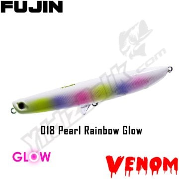 Fujin ''VENOM'' 12cm 20gr 018 Pearl Rainbow Glow