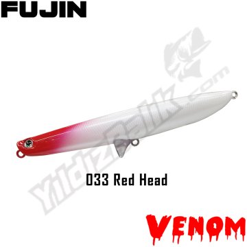 Fujin ''VENOM'' 12cm 20gr 033 Red Head
